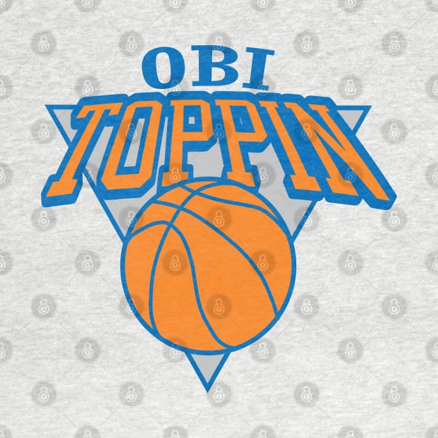 Obi Toppin New York Knicks by IronLung Designs